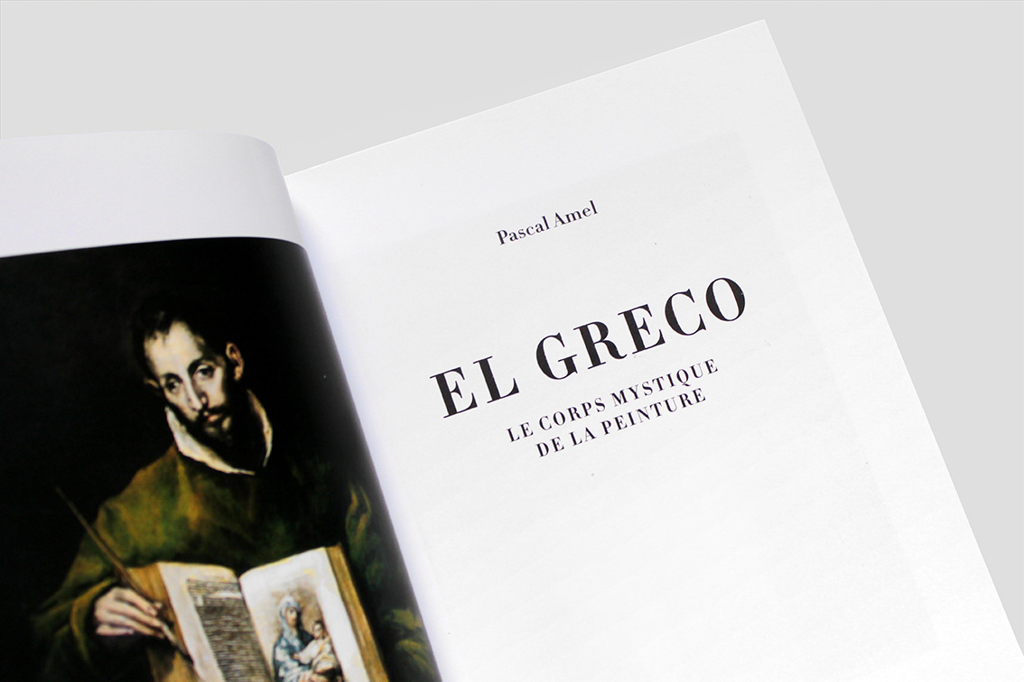 livre El Greco Editions du Regard