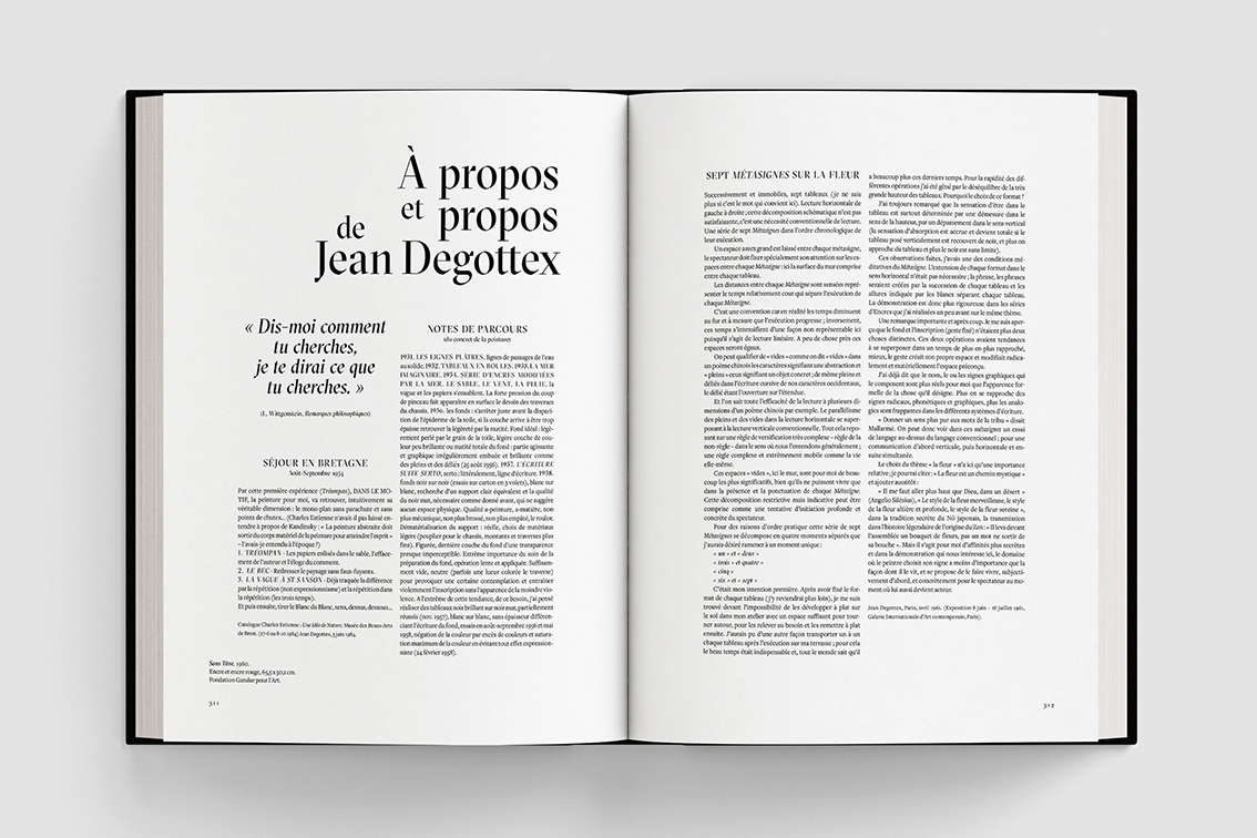 Livre Jean Degottex
